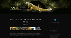 Desktop Screenshot of anolis-film.de