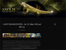 Tablet Screenshot of anolis-film.de